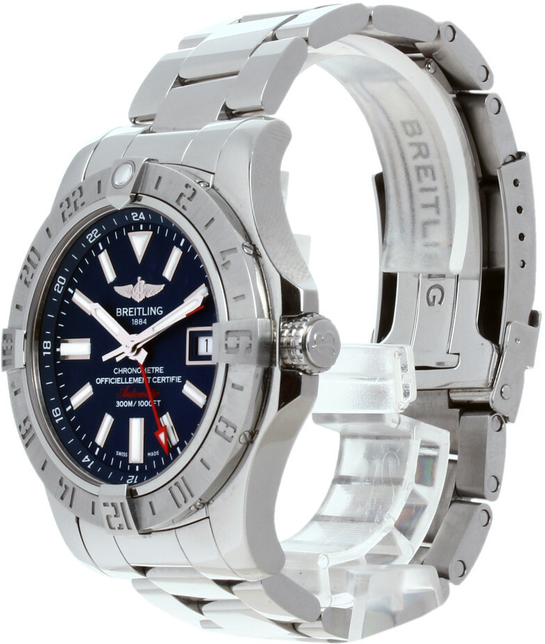 breitling avenger ii gmt blue